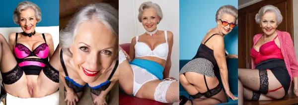 preview Naughty Lingerie Older Natural Women Over 70-80